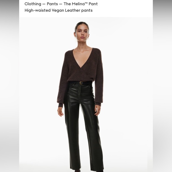 Aritzia Wilfred Melina Pant - Sz Small - Picture 1 of 5